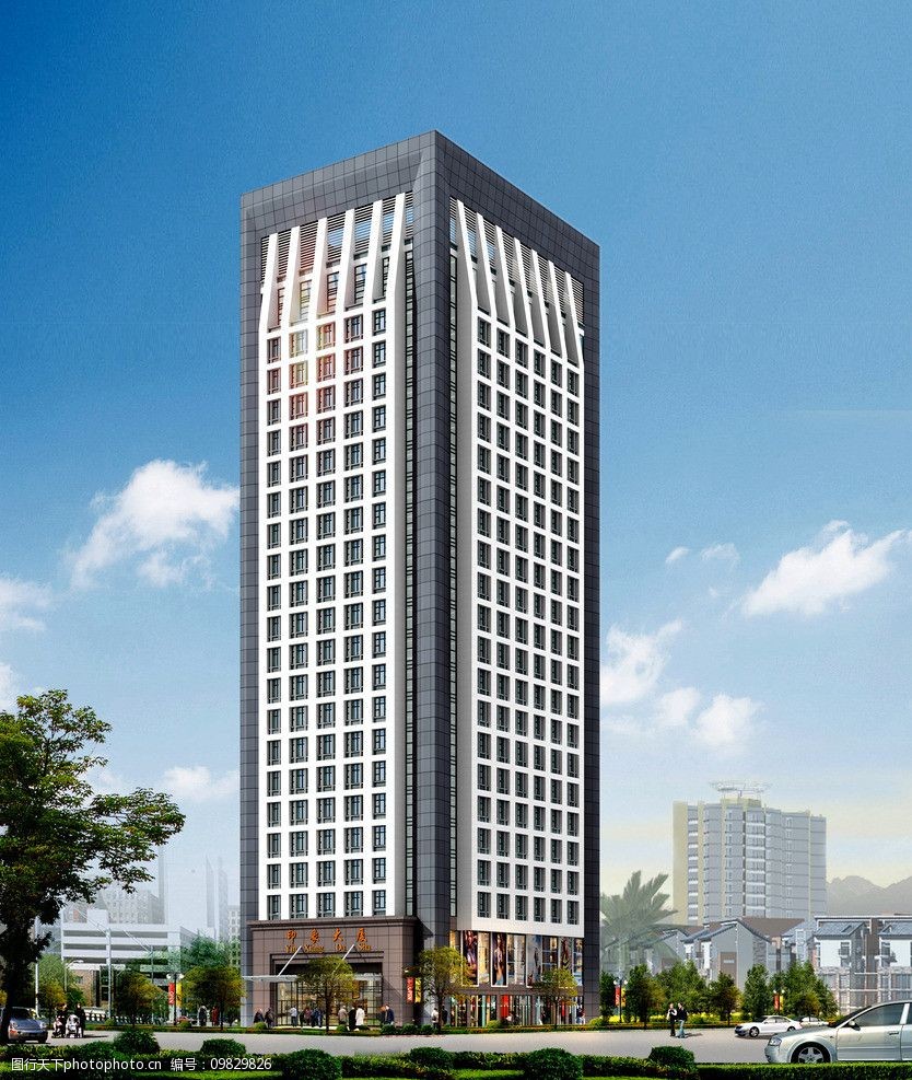 楼房效果图图片