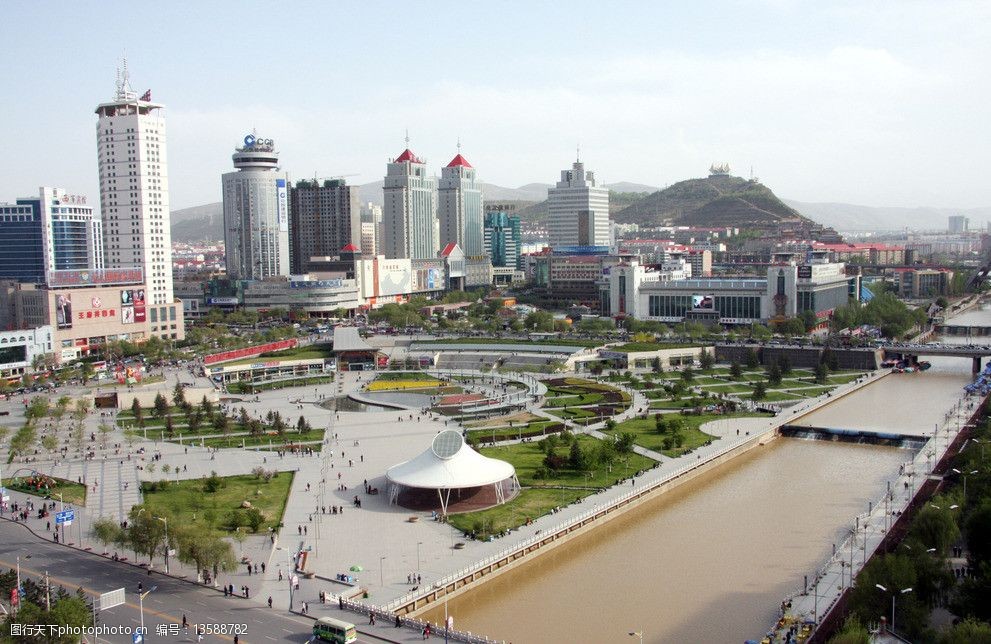 西宁市中心广场图片