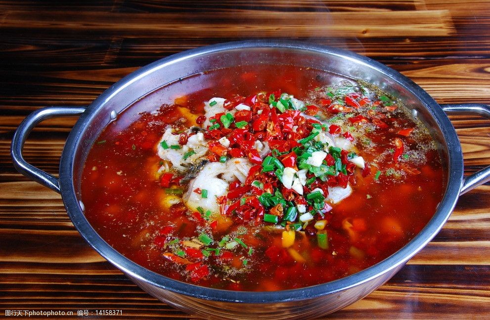 大湖香辣沸水鱼图片