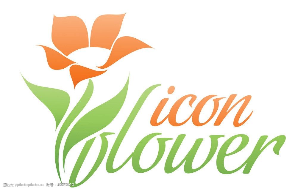 花朵logo图片